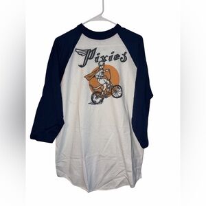 Pixies Band 'Tony' "Tony's Theme" Raglan T-Shirt Size Large
